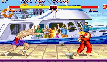 Super Street Fighter 2: The New Challengers (World 930911) screen shot game playing